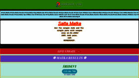 What Matkano1.net website looked like in 2020 (5 years ago)