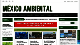 What Mexicoambiental.com.mx website looked like in 2020 (3 years ago)