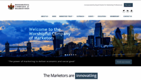 What Marketors.org website looked like in 2020 (3 years ago)