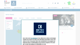What Meteo.fr website looked like in 2020 (3 years ago)