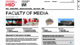What Medien.hs-duesseldorf.de website looked like in 2020 (3 years ago)