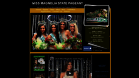 What Missmagnoliastate.com website looked like in 2020 (3 years ago)