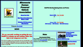 What Mnhpva.org website looked like in 2020 (3 years ago)