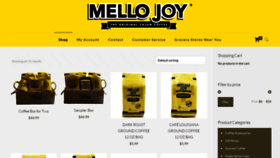 What Mellojoy.com website looked like in 2020 (3 years ago)