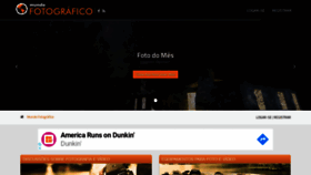 What Mundofotografico.com.br website looked like in 2020 (3 years ago)