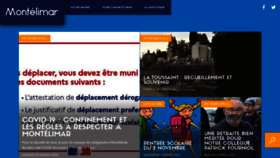 What Montelimar.fr website looked like in 2020 (3 years ago)