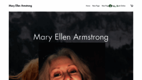 What Maryellenarmstrong.com website looked like in 2020 (3 years ago)