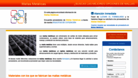 What Mallasmetalicas.com.mx website looked like in 2020 (4 years ago)