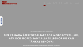 What Mcmontorerna.se website looked like in 2020 (3 years ago)