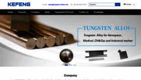 What Metal-tungsten.com website looked like in 2020 (4 years ago)