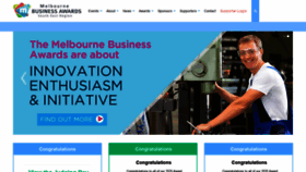 What Melbournebusinessawards.com.au website looked like in 2020 (3 years ago)