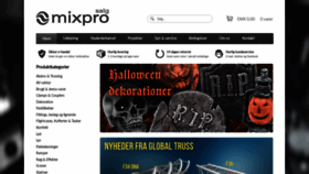 What Mixpro.dk website looked like in 2020 (3 years ago)