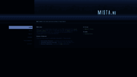 What Mista.nu website looked like in 2020 (3 years ago)