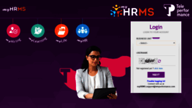 What Myhrms.teleperformancedibs.com website looked like in 2020 (3 years ago)
