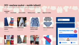 What Marlenemukaimoldeinfantil.com.br website looked like in 2020 (3 years ago)