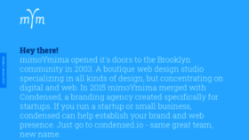What Mimoymima.com website looked like in 2020 (3 years ago)
