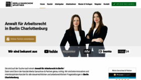 What Mgp-rechtsanwalt.de website looked like in 2020 (3 years ago)