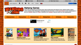 What Mahjonggames.com website looked like in 2020 (3 years ago)