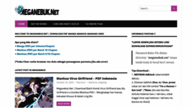 What Meganebuk.net website looked like in 2020 (3 years ago)