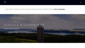 What Moehnesee.de website looked like in 2020 (3 years ago)