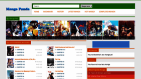 What Manga-panda.xyz website looked like in 2020 (3 years ago)