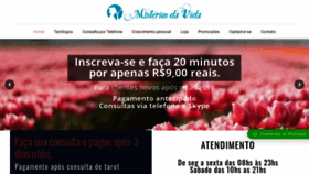 What Misteriosdavida.com.br website looked like in 2020 (3 years ago)