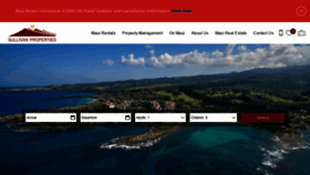 What Mauiresorts.com website looked like in 2020 (3 years ago)