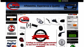What Milleautoricambi.it website looked like in 2020 (3 years ago)