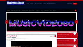 What Musicvideo80.com website looked like in 2020 (4 years ago)
