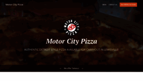 What Motorcitypizzatx.com website looked like in 2020 (3 years ago)