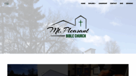 What Mpbchurch.com website looked like in 2020 (3 years ago)