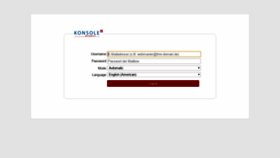 What Mail.your-server.de website looked like in 2020 (5 years ago)