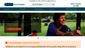 What Mediqdirectdiabetes.nl website looked like in 2020 (3 years ago)