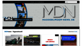 What Magdeburgersonntag.de website looked like in 2020 (3 years ago)