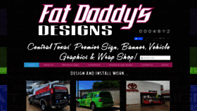What Myfatdaddydesign.com website looked like in 2020 (3 years ago)