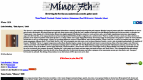 What Minor7th.com website looked like in 2020 (3 years ago)