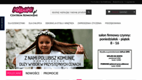 What Madomi.pl website looked like in 2020 (3 years ago)