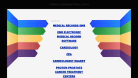 What Medicorassociates.com website looked like in 2020 (3 years ago)