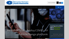 What Mwcog.org website looked like in 2020 (3 years ago)