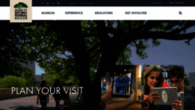 What Memorialmuseum.com website looked like in 2020 (3 years ago)