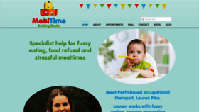 What Mealtimes.com.au website looked like in 2020 (3 years ago)