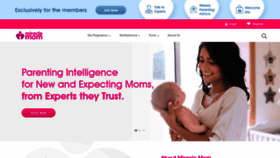 What Miraclemom.com website looked like in 2020 (3 years ago)