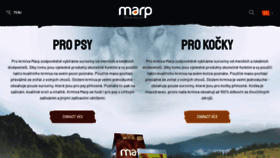 What Marppetfood.cz website looked like in 2020 (3 years ago)