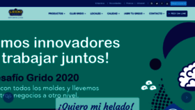 What Mundoheladosa.com.ar website looked like in 2020 (3 years ago)