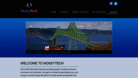What Mossytech.com website looked like in 2020 (3 years ago)