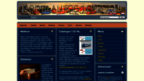 What Modelautos1op87.nl website looked like in 2020 (3 years ago)