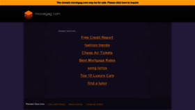 What Moviegag.com website looked like in 2020 (3 years ago)