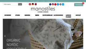 What Manostiles.dk website looked like in 2020 (3 years ago)