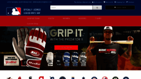 What Mlbplayerjersey.com website looked like in 2020 (3 years ago)