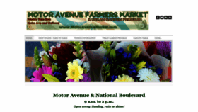 What Motoravenuemarket.com website looked like in 2020 (3 years ago)